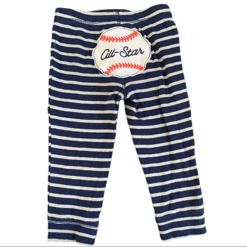 Carter’s Striped Baseball Pajama Play Pants